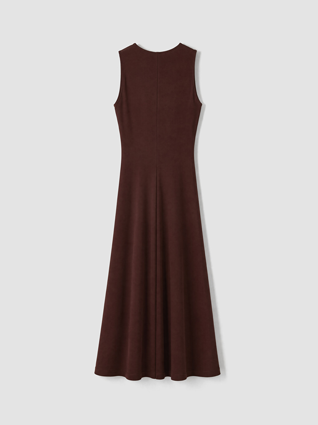 Crew Neck A-line Ruched Dress-6