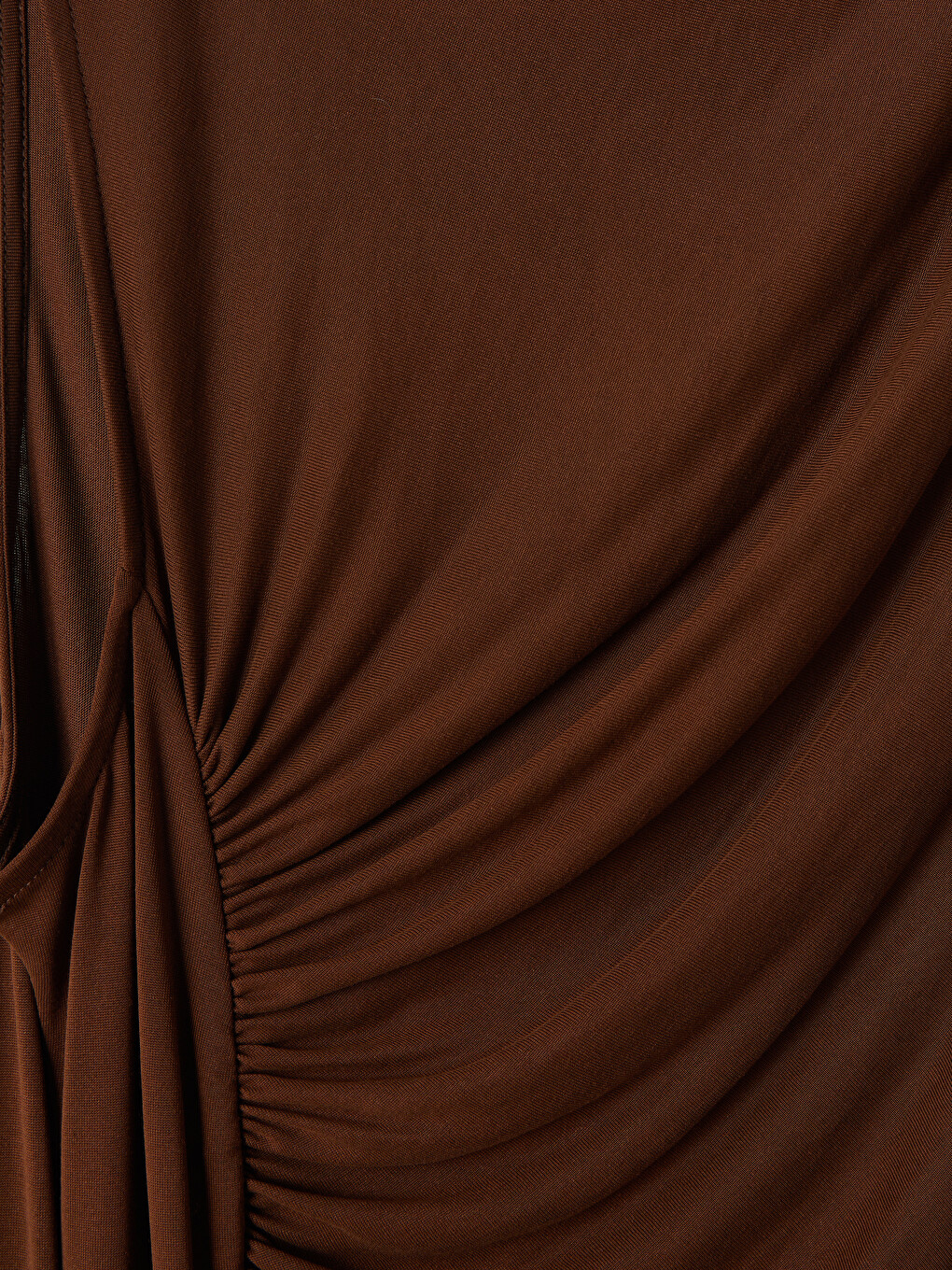 Ruched Modal Blend Dress-2