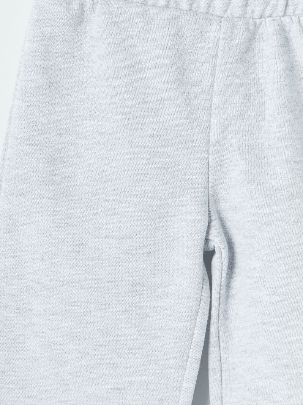 Gri Fiyonk Detaylı Kız Bebek Sweatshirt ve Eşofman Altı-7