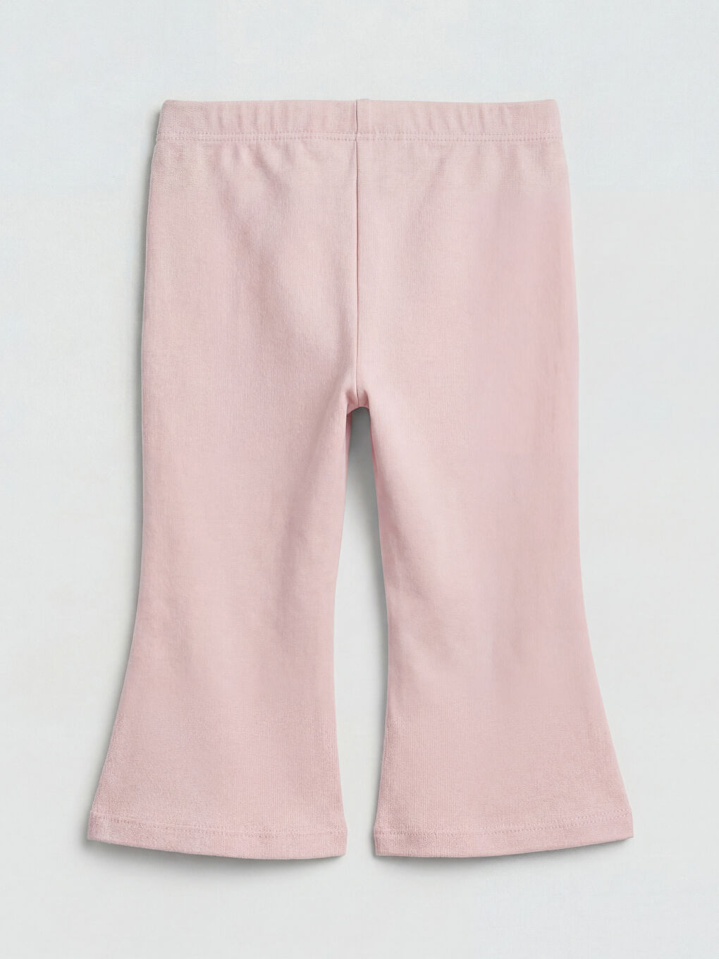 Pembe İspanyol Paça Kız Bebek Tayt Pantolon-1