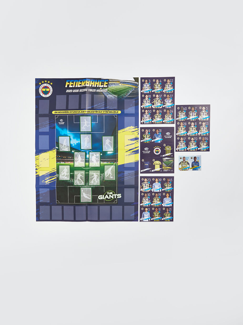 Fenerbahçe Oyuncular Sticker Seti-1