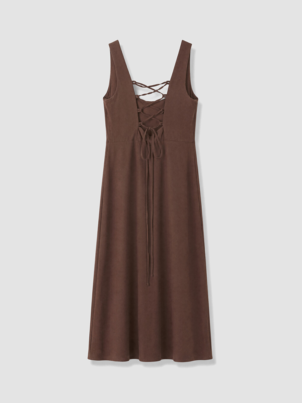 Woman Brown Dress-6