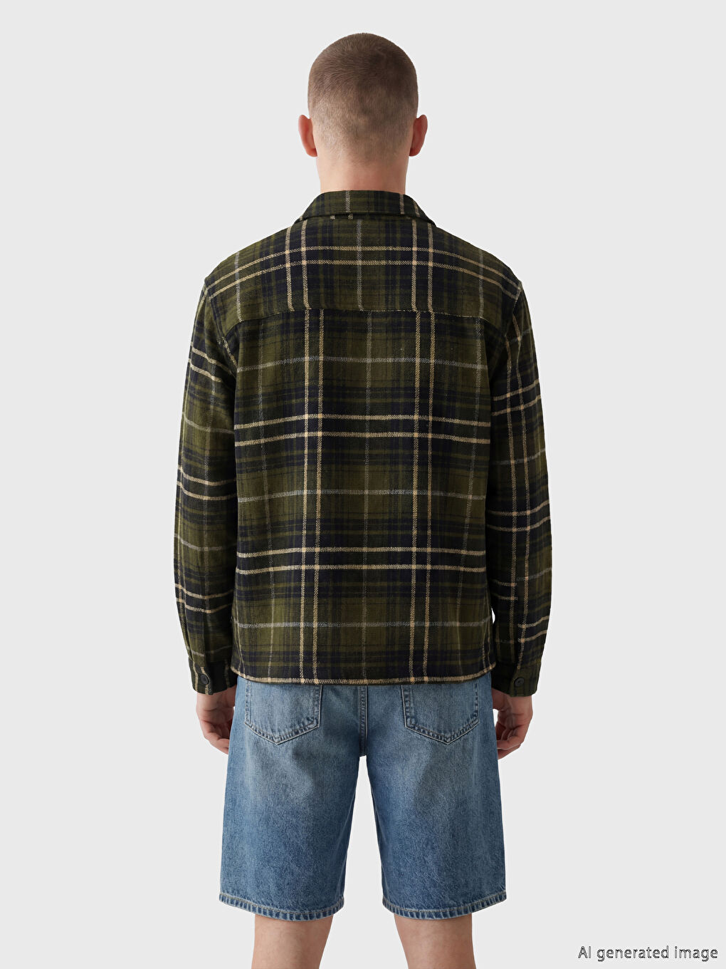 Relax Fit Men's Lumberjack Shirt Jacket-3