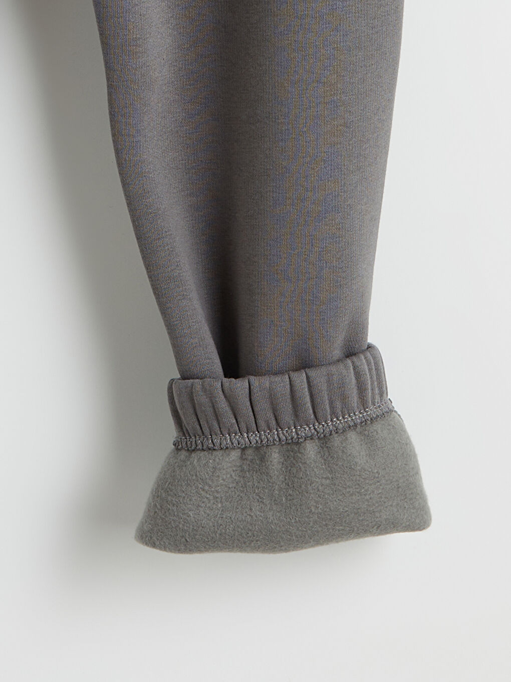 Gri Standart Kalıp Chicago Baskılı Erkek Jogger Eşofman Altı-2