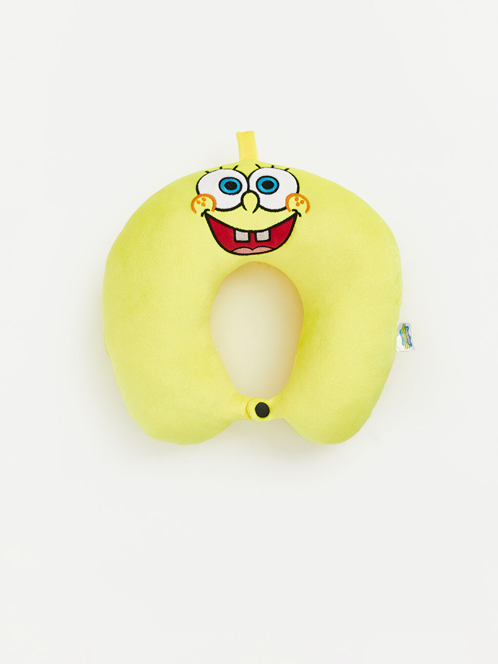 Karışık Sünger Bob Nakışlı Çocuk Boyun Yastığı-1
