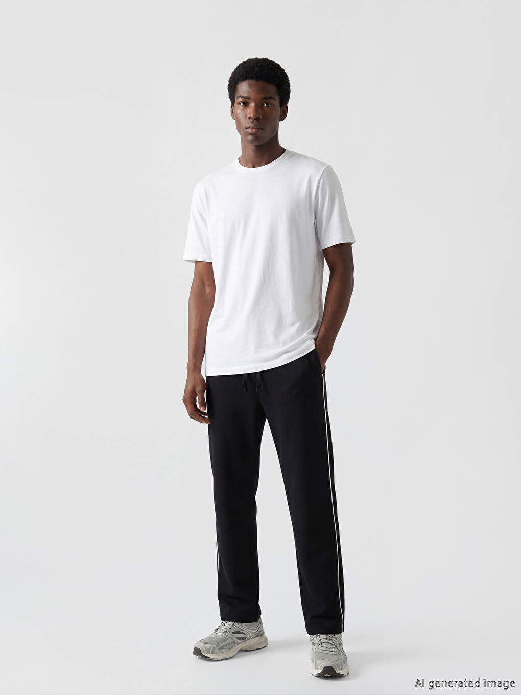 Pantaloni De Trening Bărbați Cu Talie Elastică