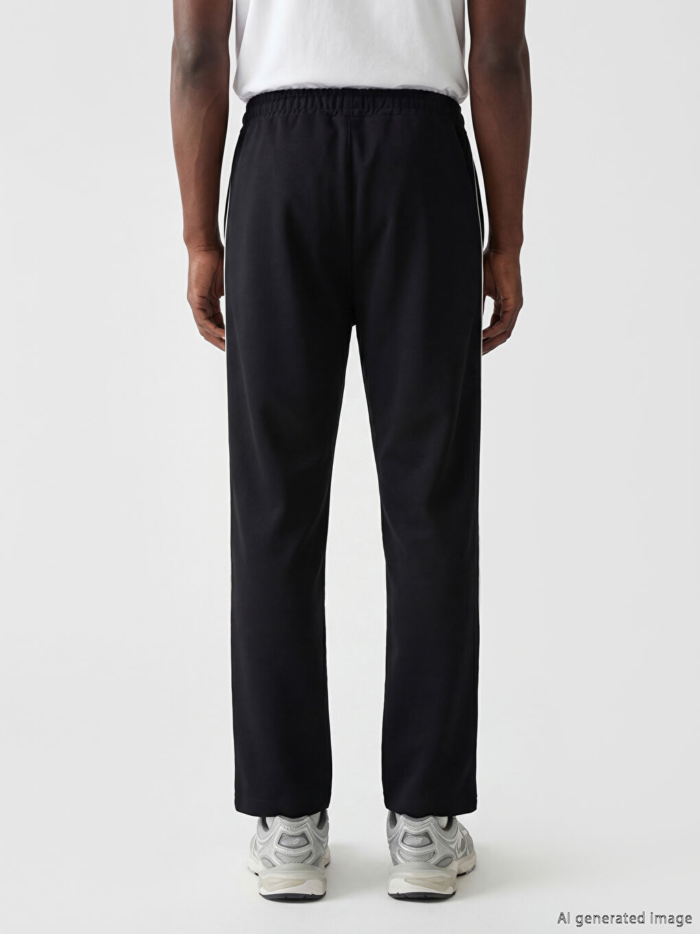 Pantaloni De Trening Bărbați Cu Talie Elastică-3