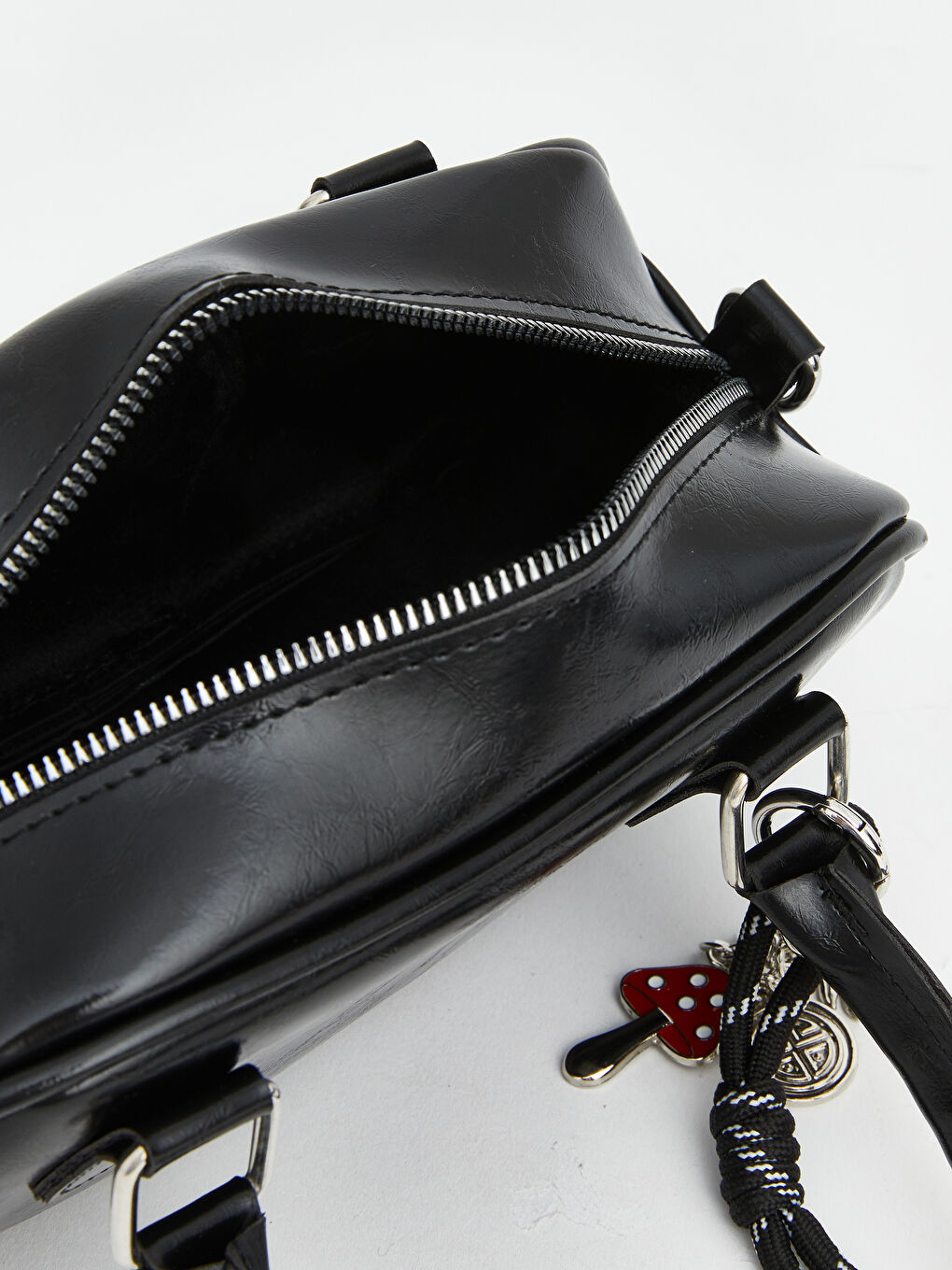 Siyah Çıkarılabilir Askılı Kadın Omuz Çantası-3