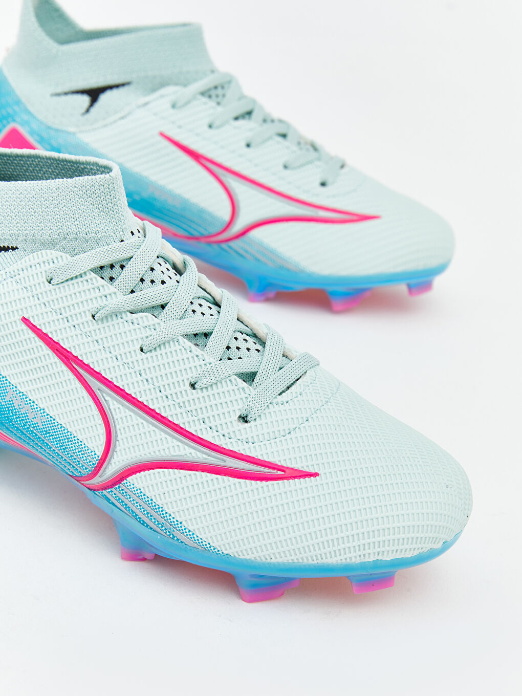 Turkuaz Çoraplı Erkek Çocuk Krampon-1