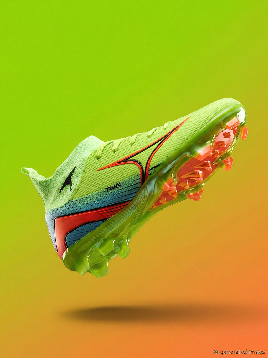 Yeşil Çoraplı Erkek Çocuk Krampon