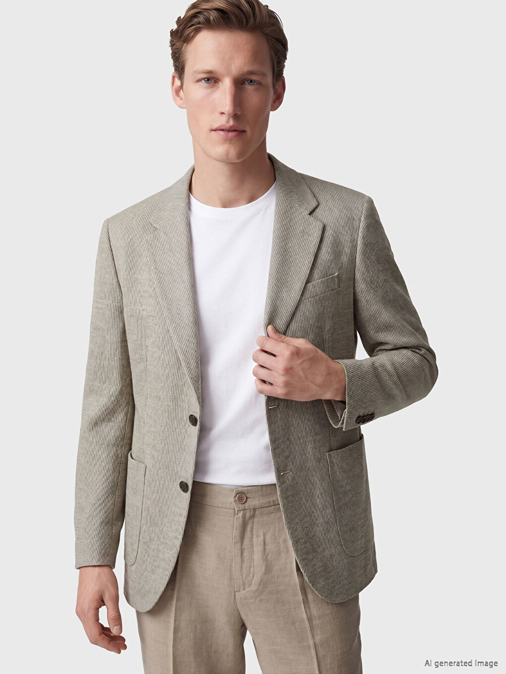 Regular Fit Men's Blazer Jacket