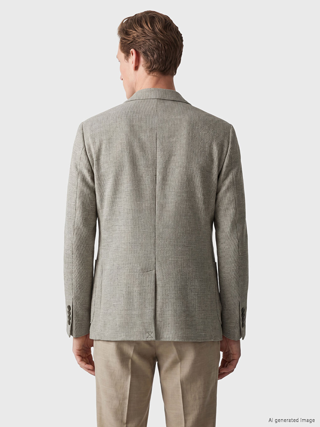 Regular Fit Men's Blazer Jacket-2