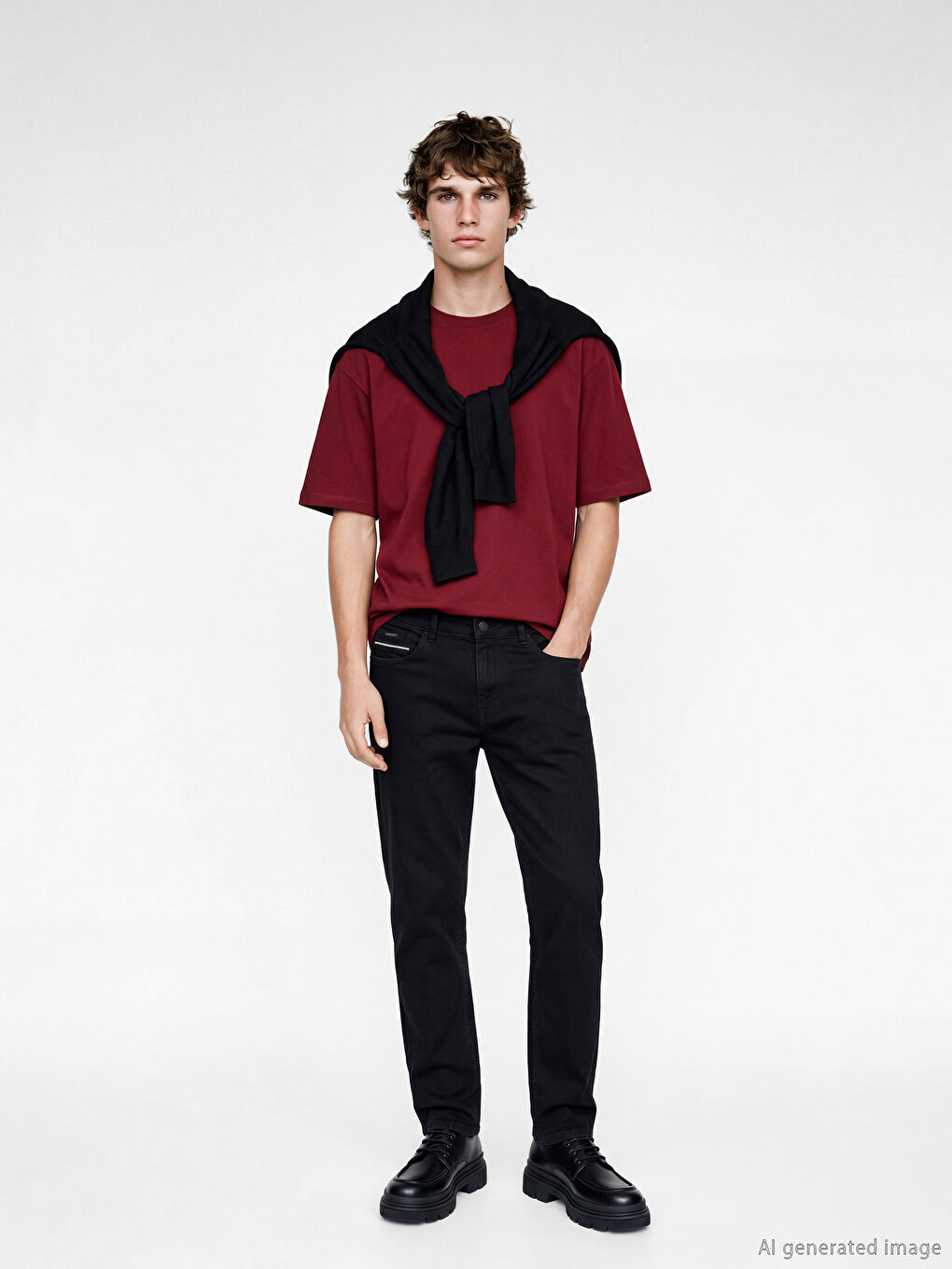 Siyah 779 Regular Fit Erkek Jean Pantolon