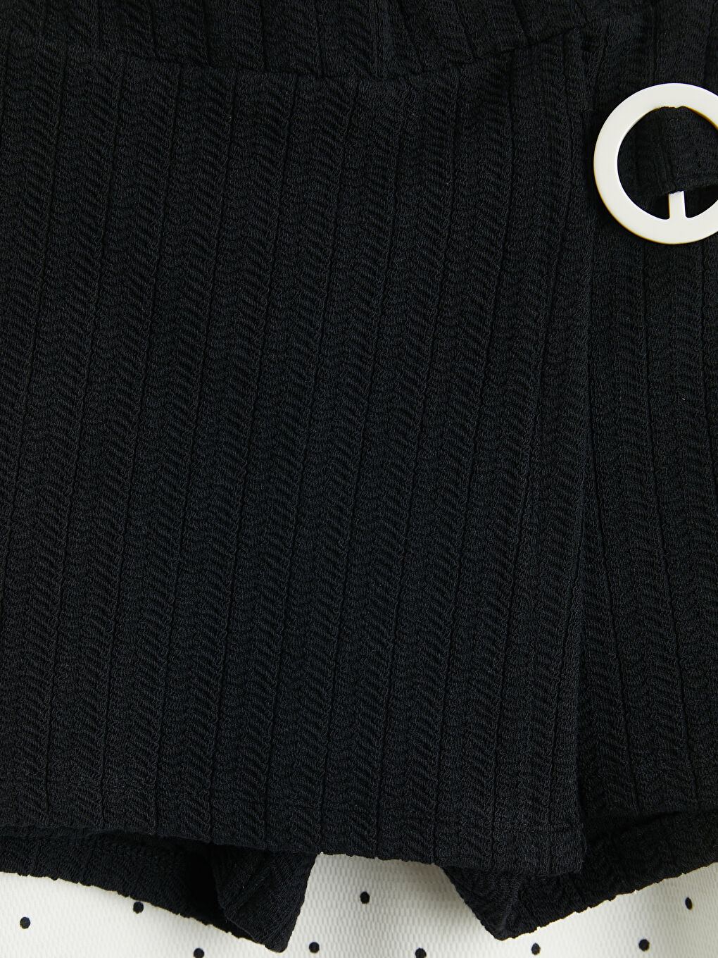 Ekru Puantiyeli Kız Çocuk 3'lü Takım-6