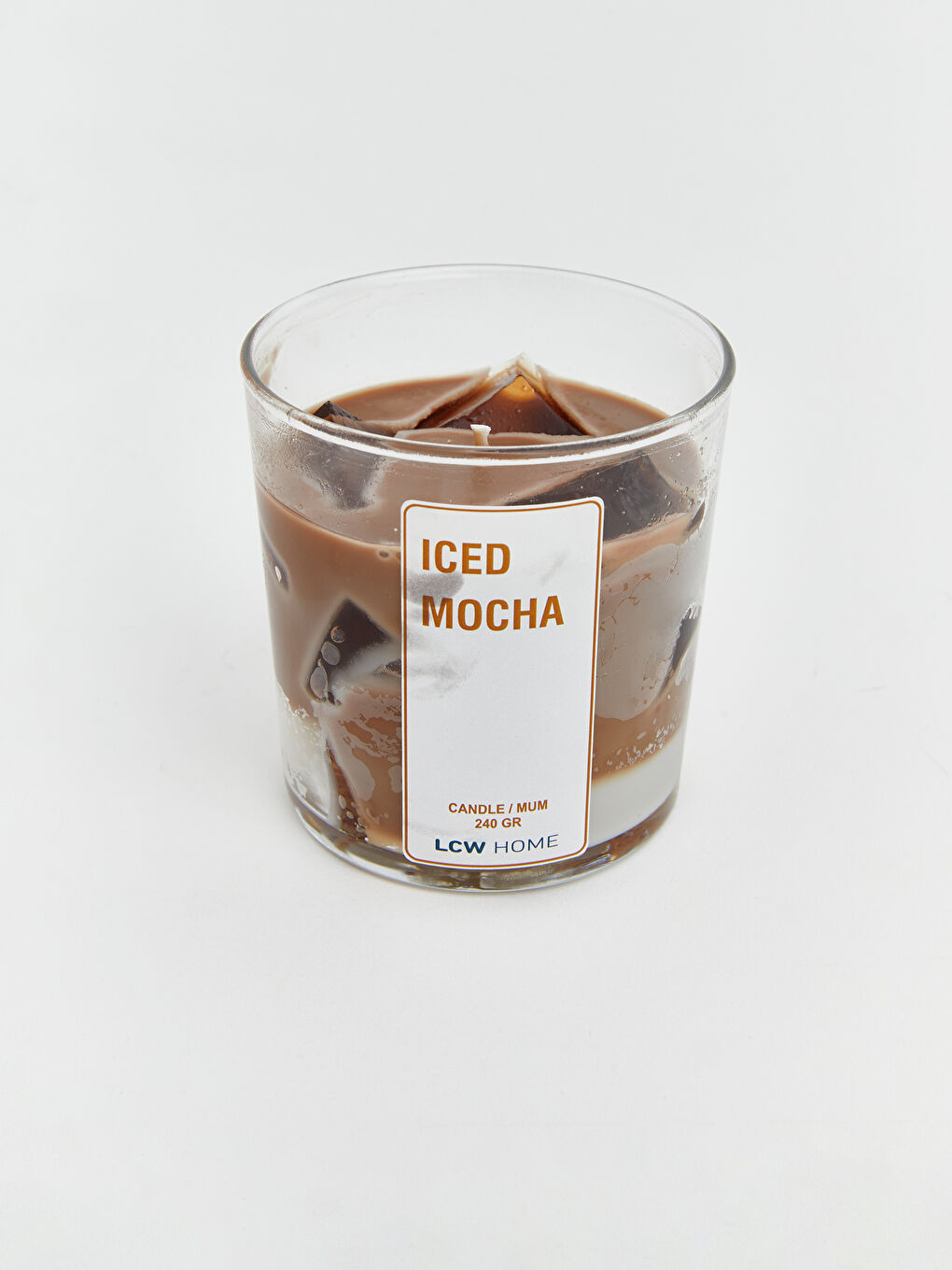 Karışık Mocha Kokulu Bardak Mum 240 g-2