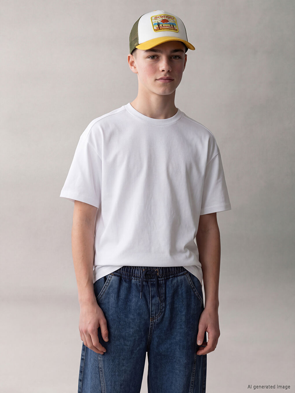 Barrel Fit Boys' Jeans-1
