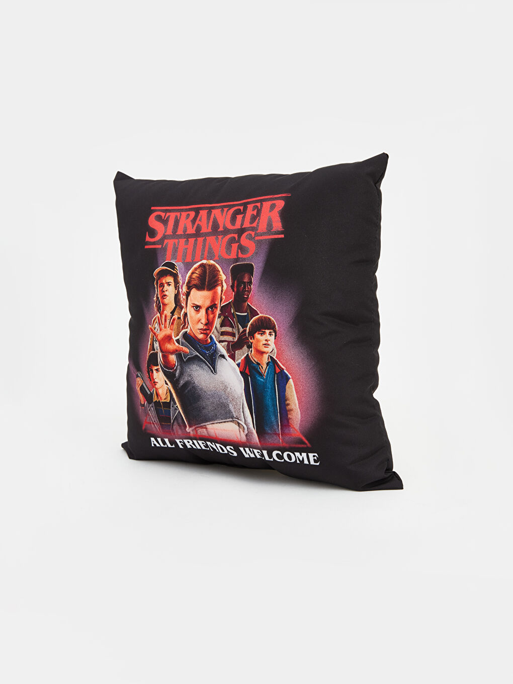 Karışık Stranger Things Baskılı Kırlent Kılıfı 45x45 cm-1