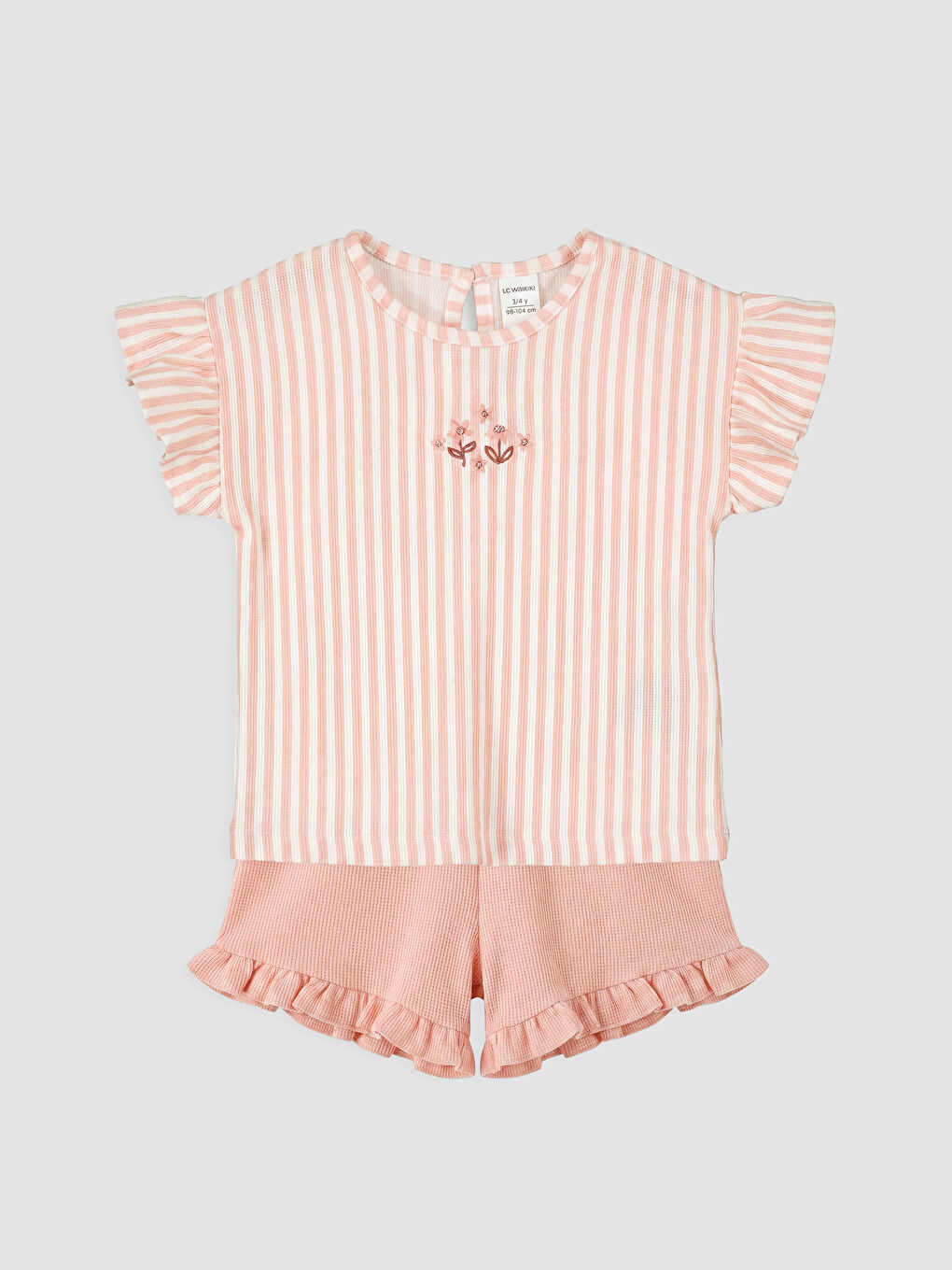 Baby Girl Ecru Set