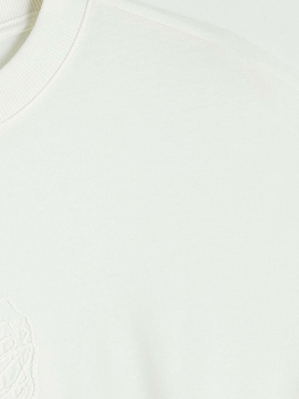 Bej Bisiklet Yaka Nakışlı Bluz-2