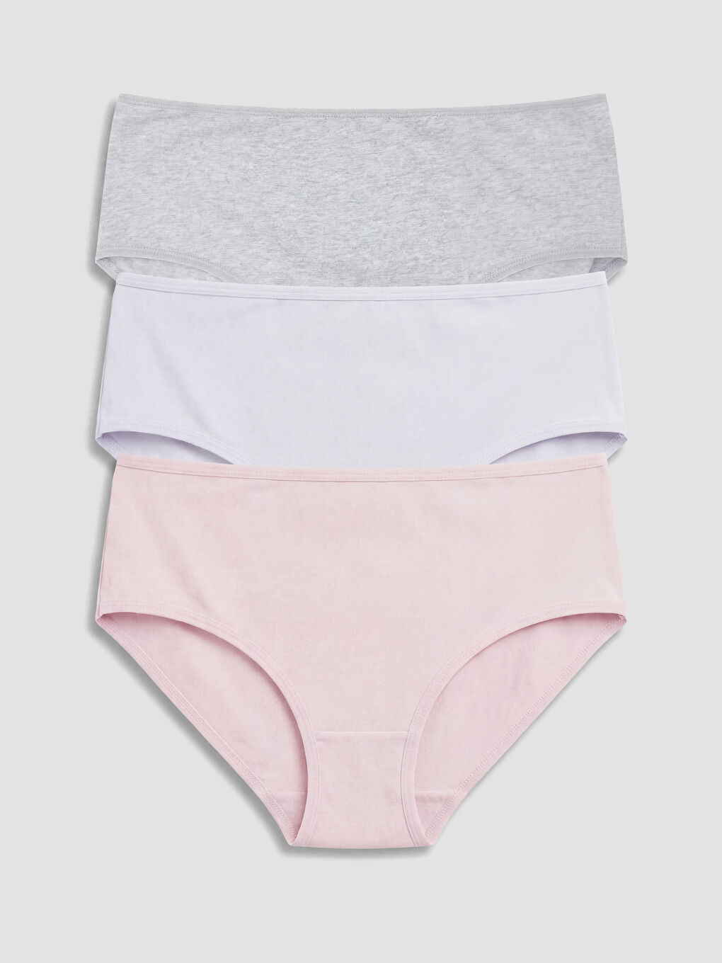 Gri Bikini Külot 3'lü