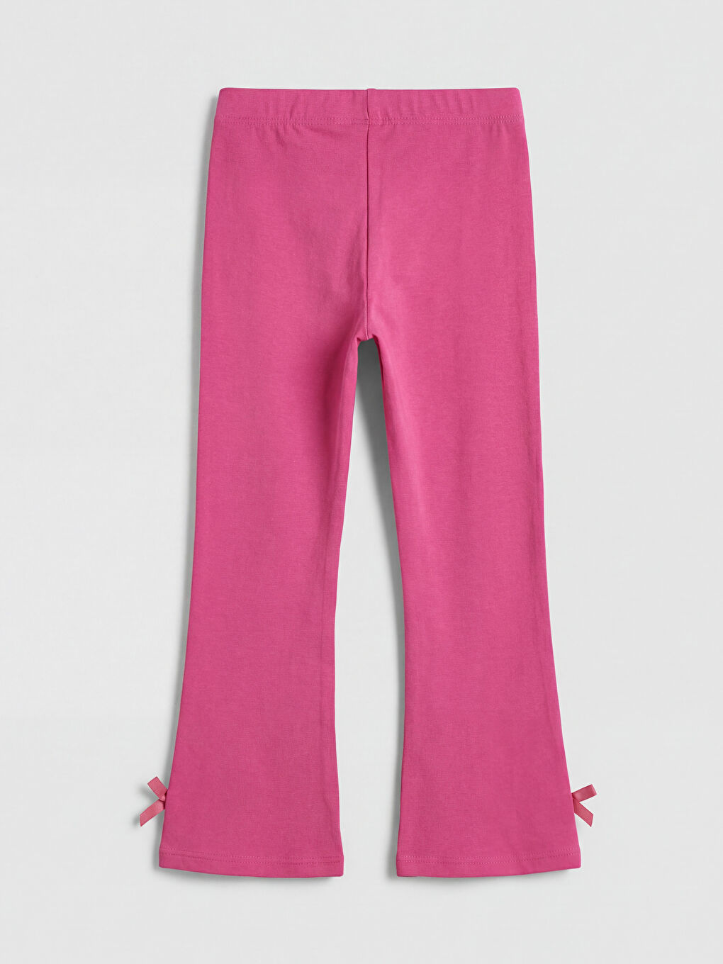 Fuşya Barbie Baskılı İspanyol Paça Kız Çocuk Tayt	-1