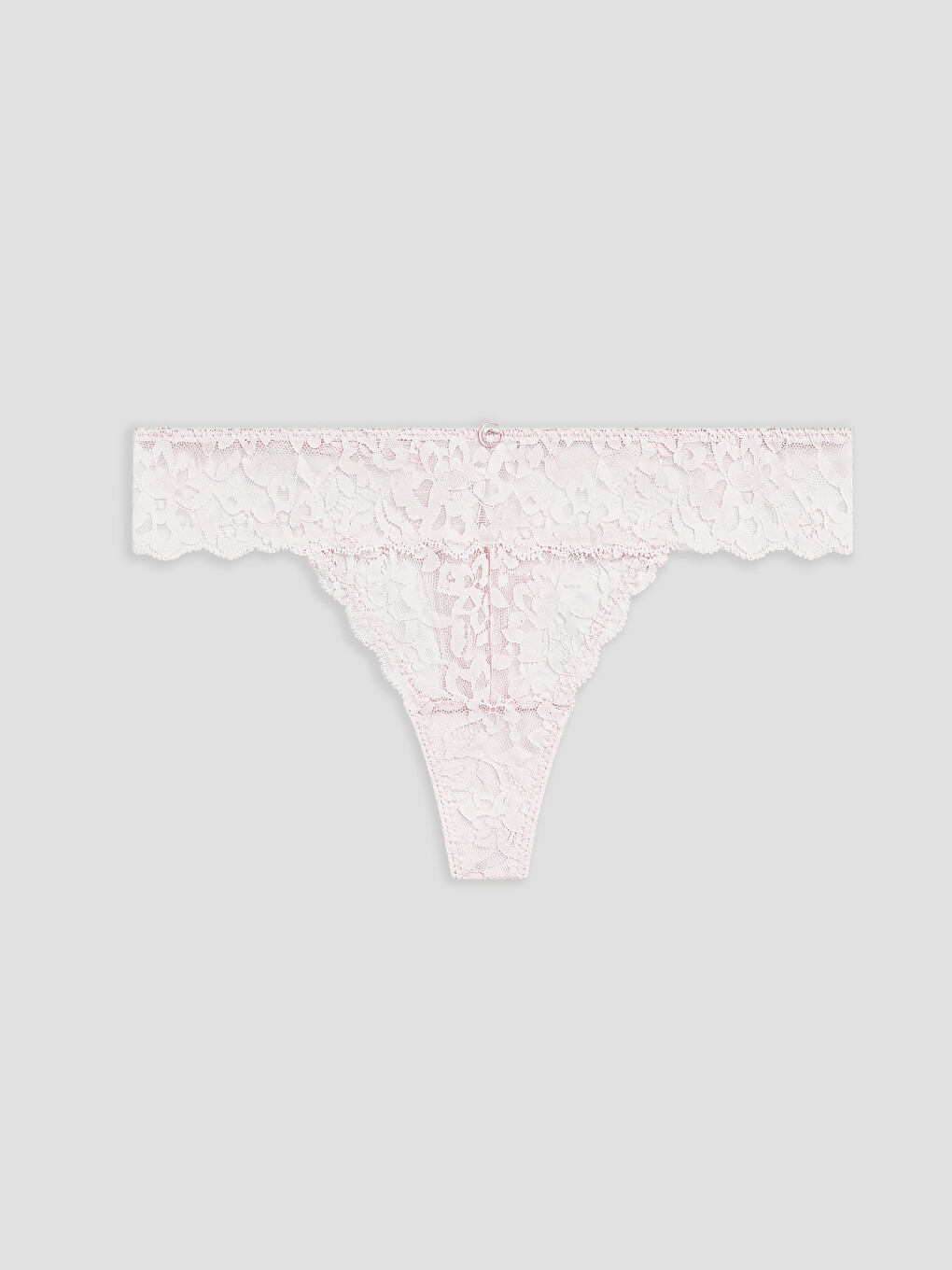 Pembe Dantelli Tanga Külot