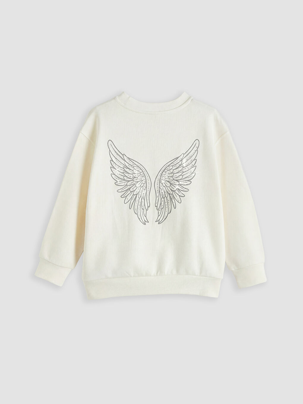 Girl ECRU Sweatshirt-3