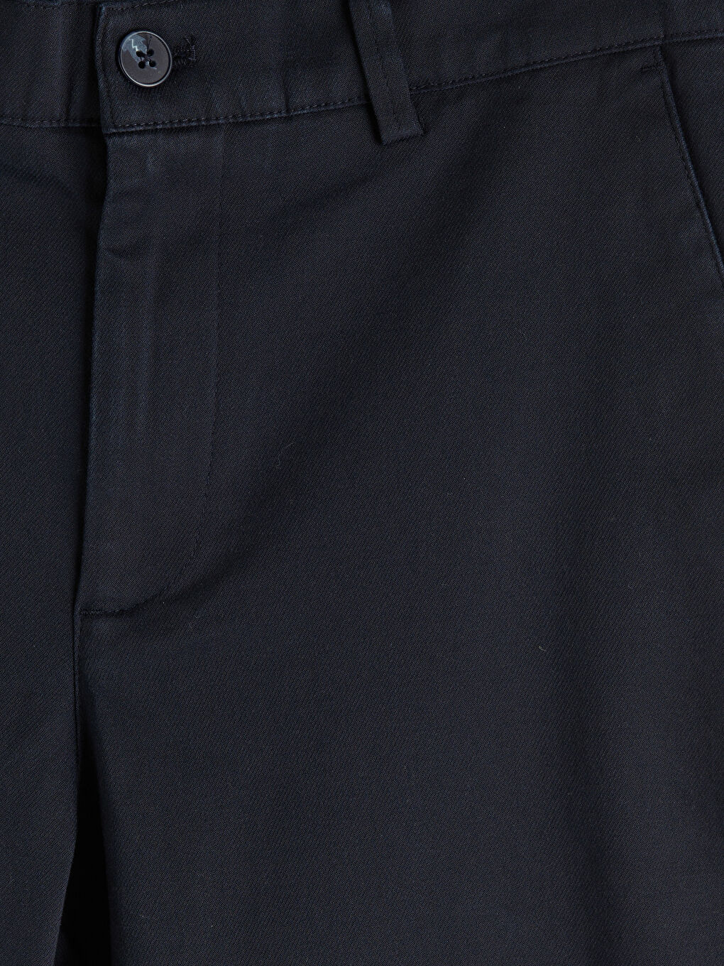 Lacivert Slim Fit Gabardin Erkek Pantolon-2