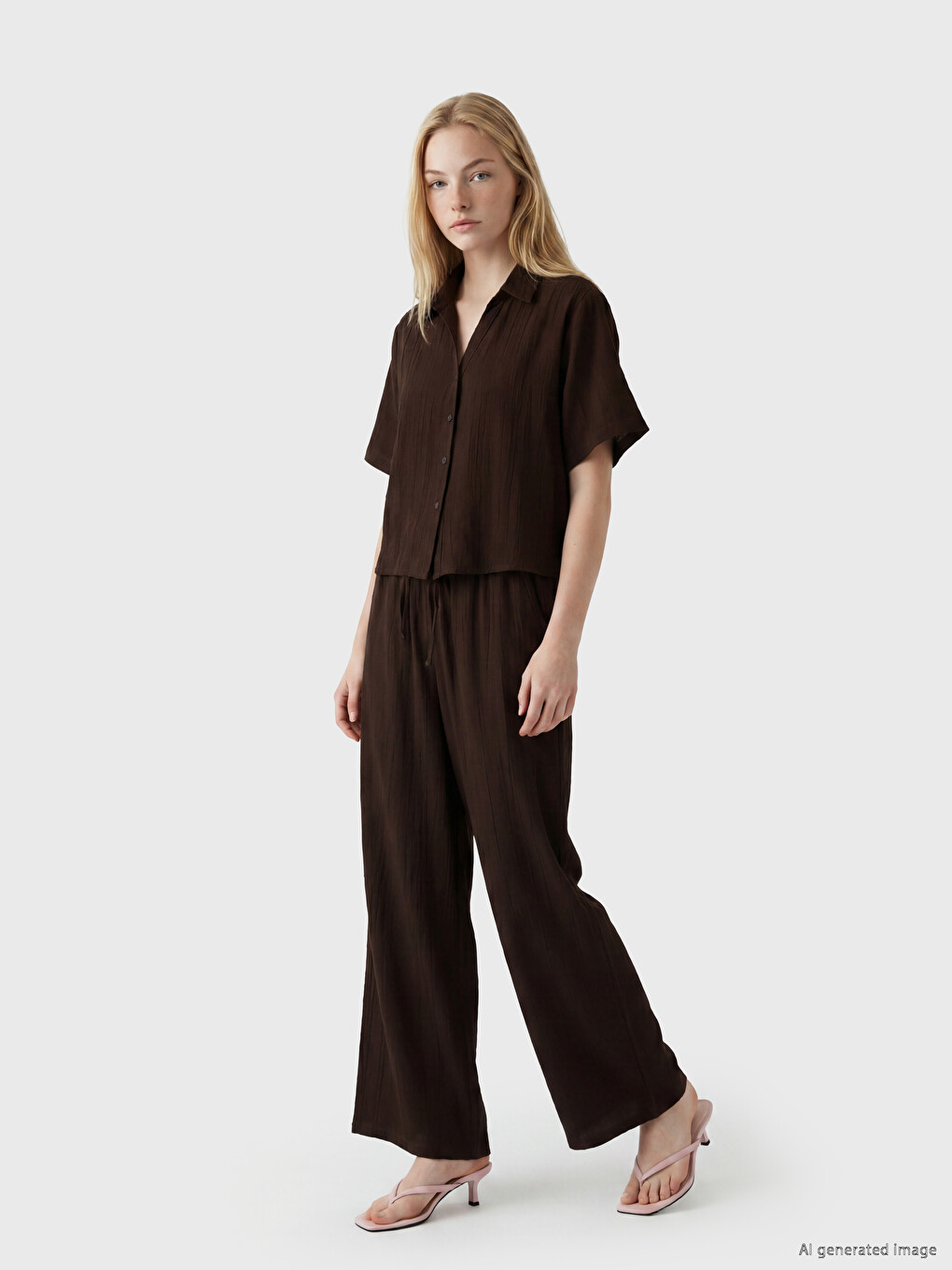 Textured Women's Shirt-1