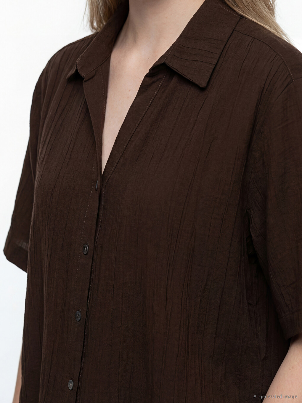 Textured Women's Shirt-2