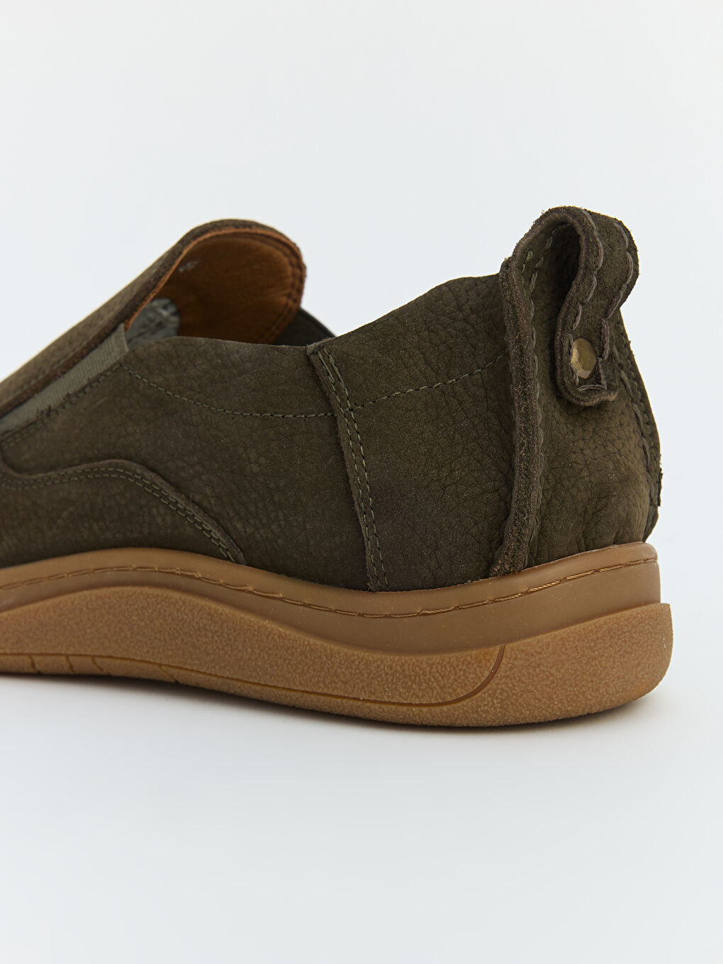 Haki Süet Görünümlü Erkek Espadril-3