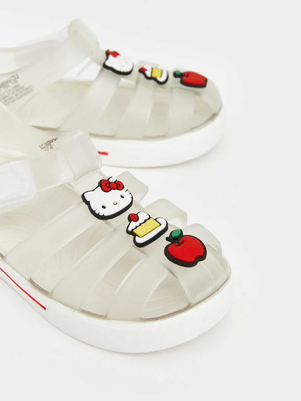 Renksiz Hello Kitty Baskılı Kız Çocuk Sandalet-2