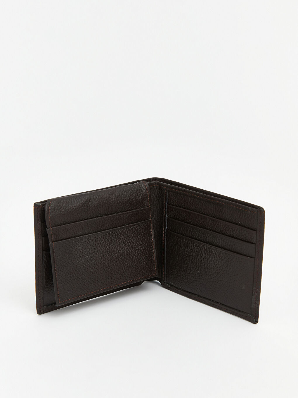 Kahverengi Deri Görünümlü Erkek Cüzdan-2