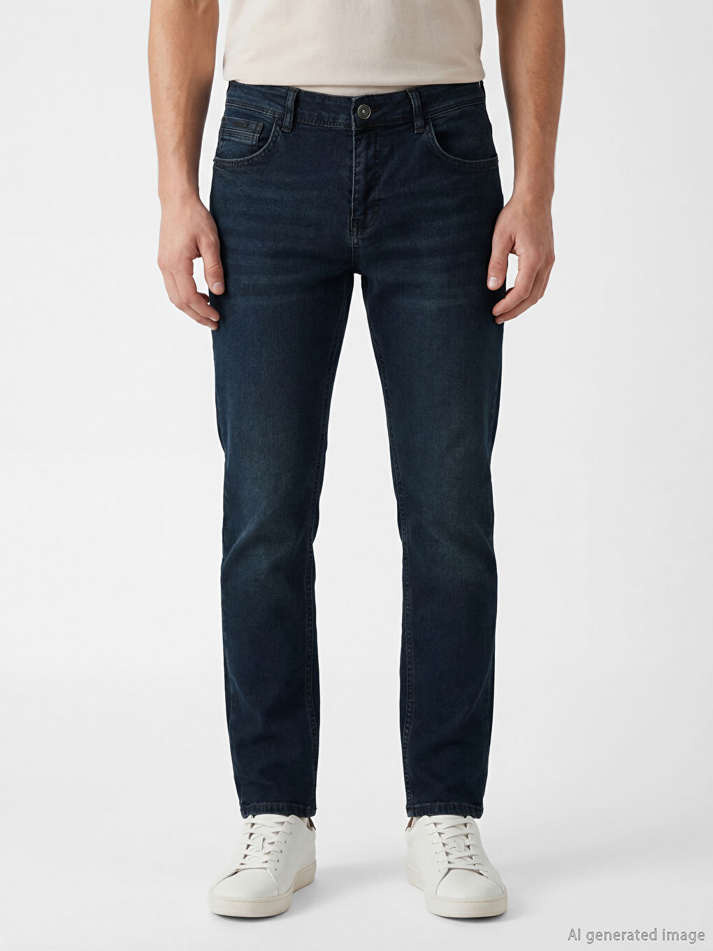 جينز 750 بقصّة ضيّقة للرجال-1