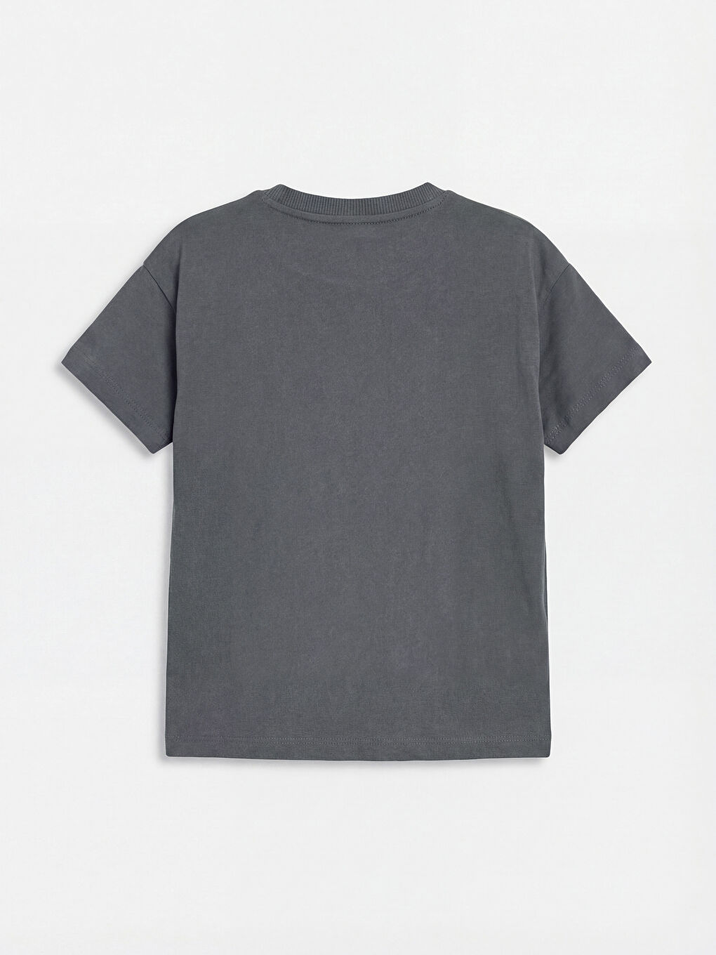 Gri Pokemon Baskılı Erkek Çocuk Tişört-1