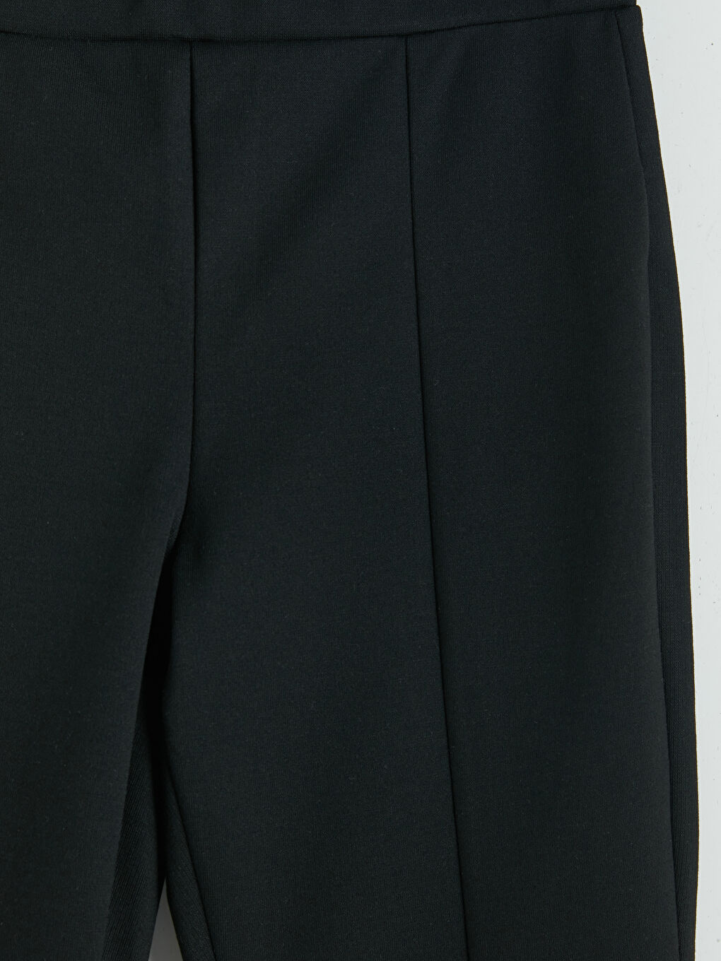 Siyah İspanyol Paça Kız Çocuk Tayt-2