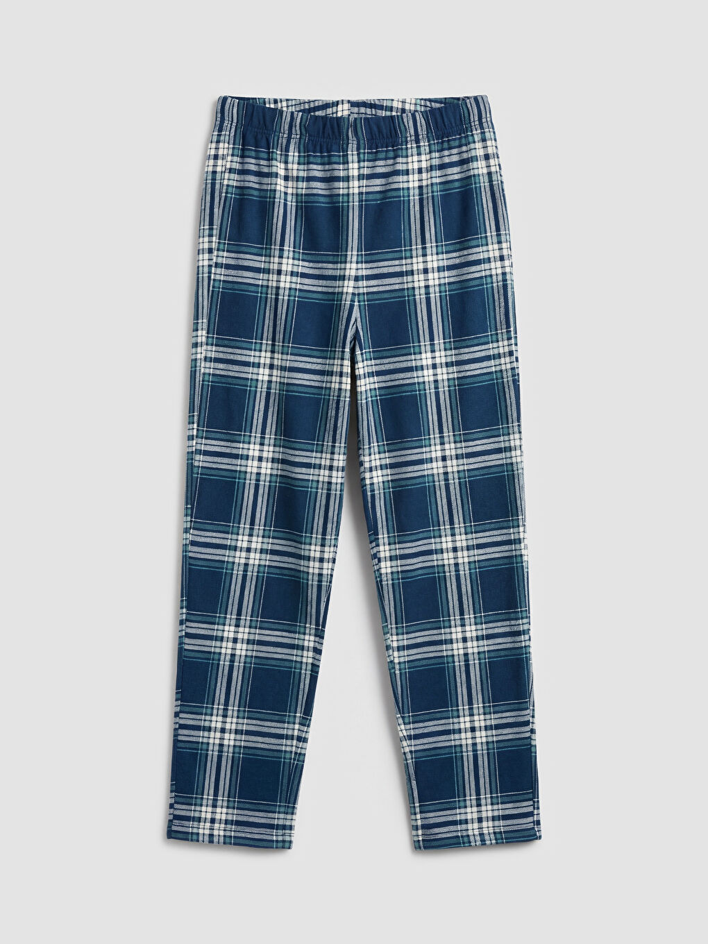 Gri Bisiklet Yaka Erkek Çocuk Pijama Takım-2