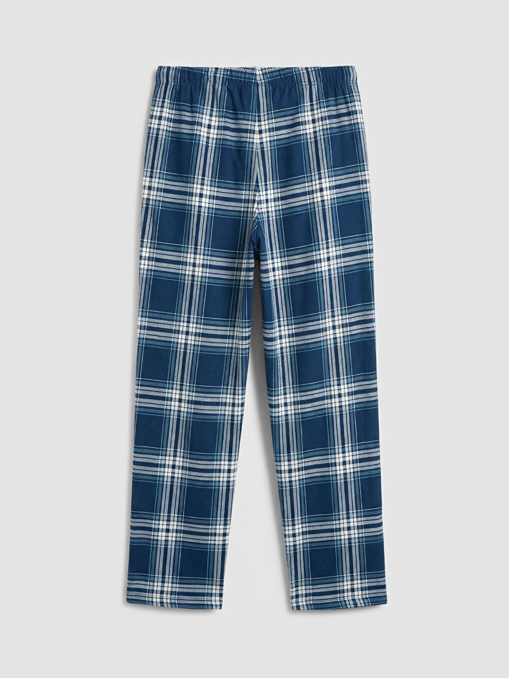 Gri Bisiklet Yaka Erkek Çocuk Pijama Takım-4