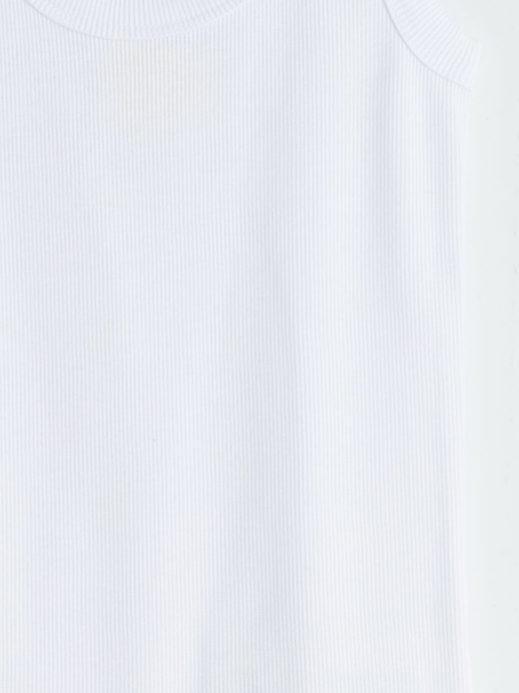 Beyaz U Yaka Kadın Atlet-2