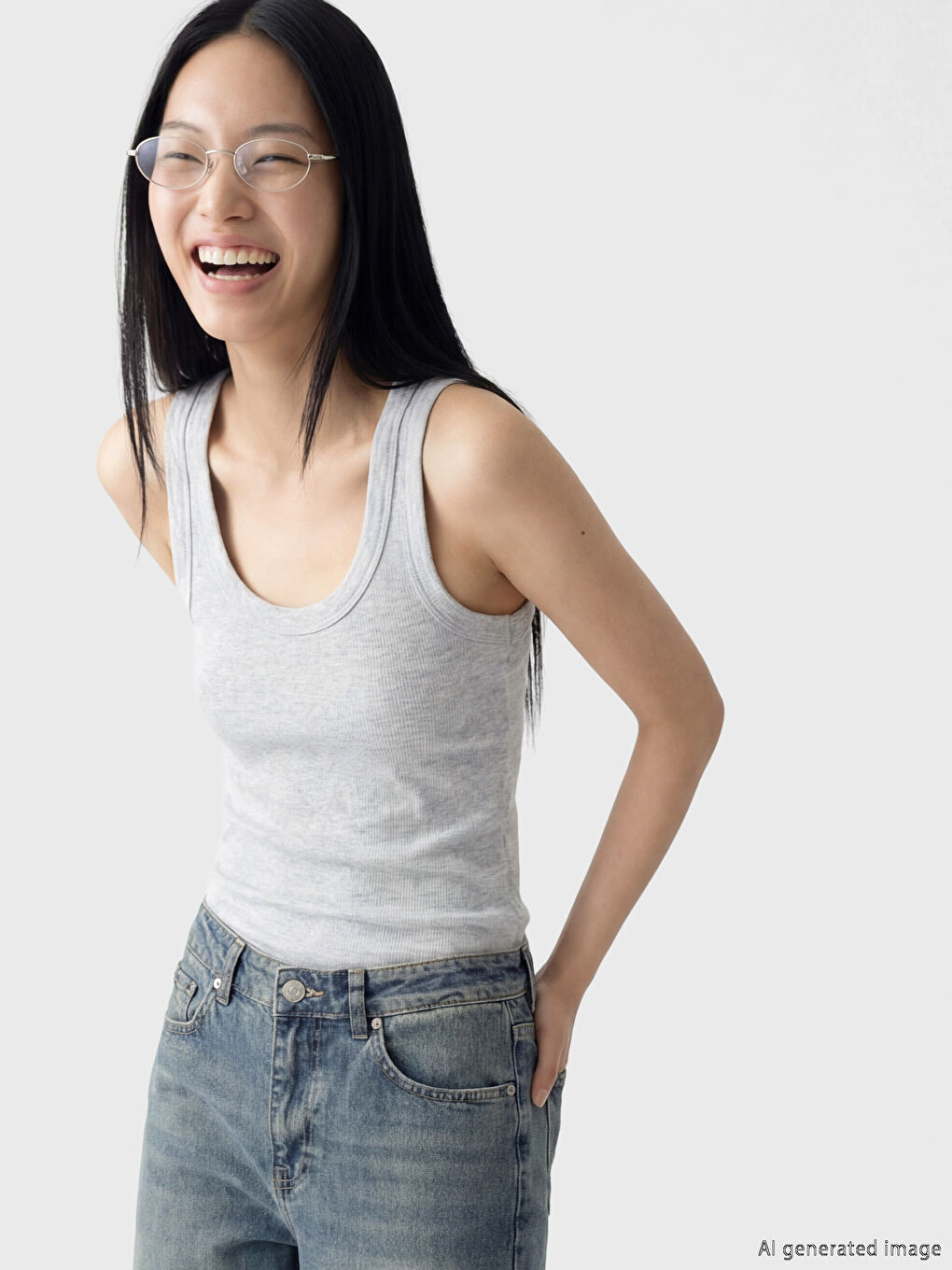 U Neck Women's Tank Top