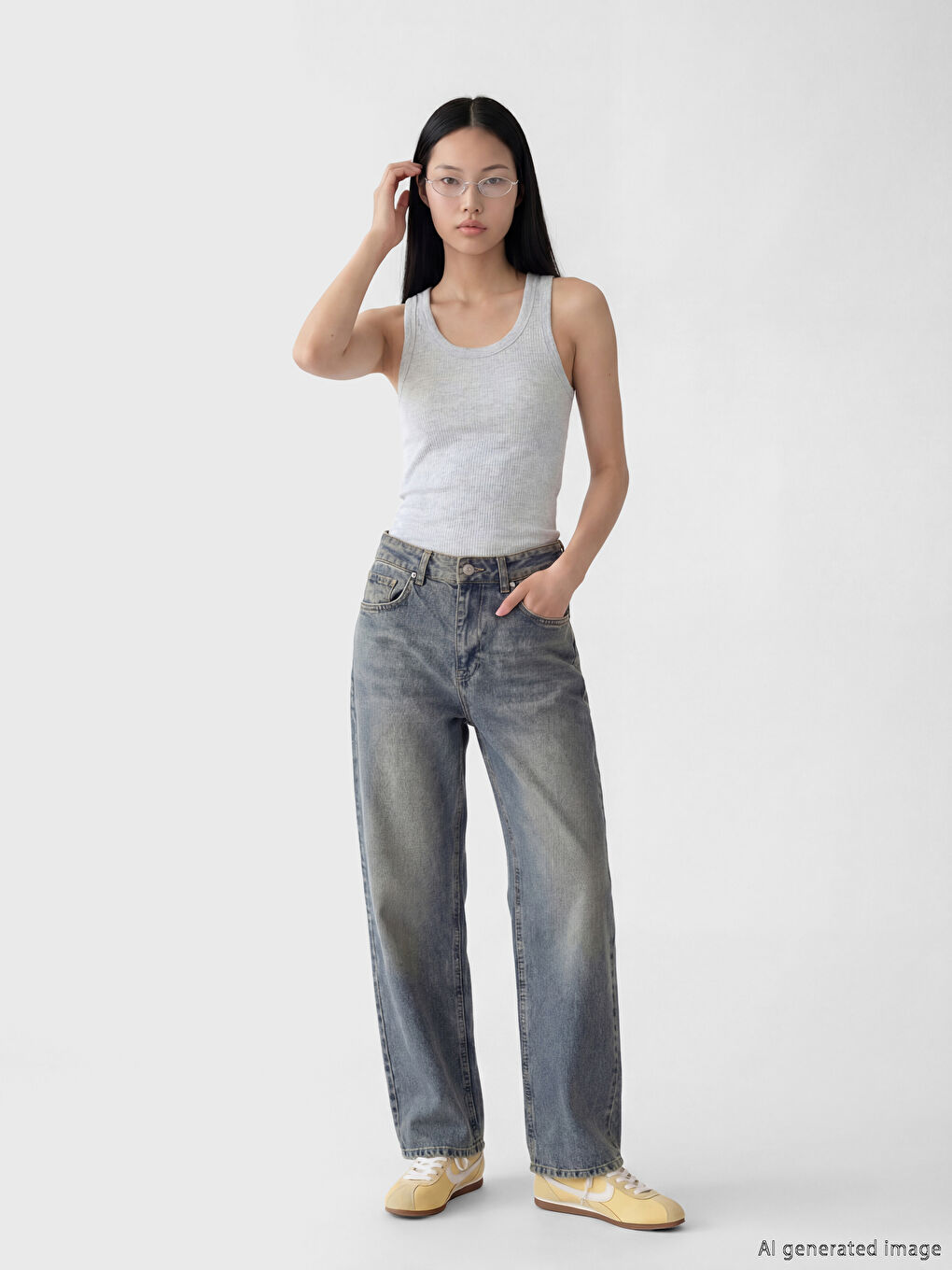 U Neck Women's Tank Top-1