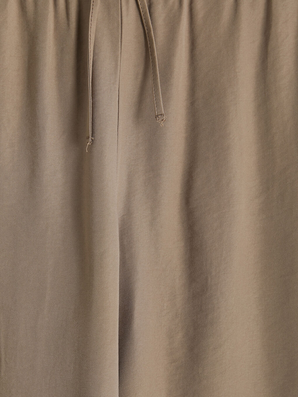 Kahverengi Beli Lastikli Modal Karışımlı Kadın Pantolon-6