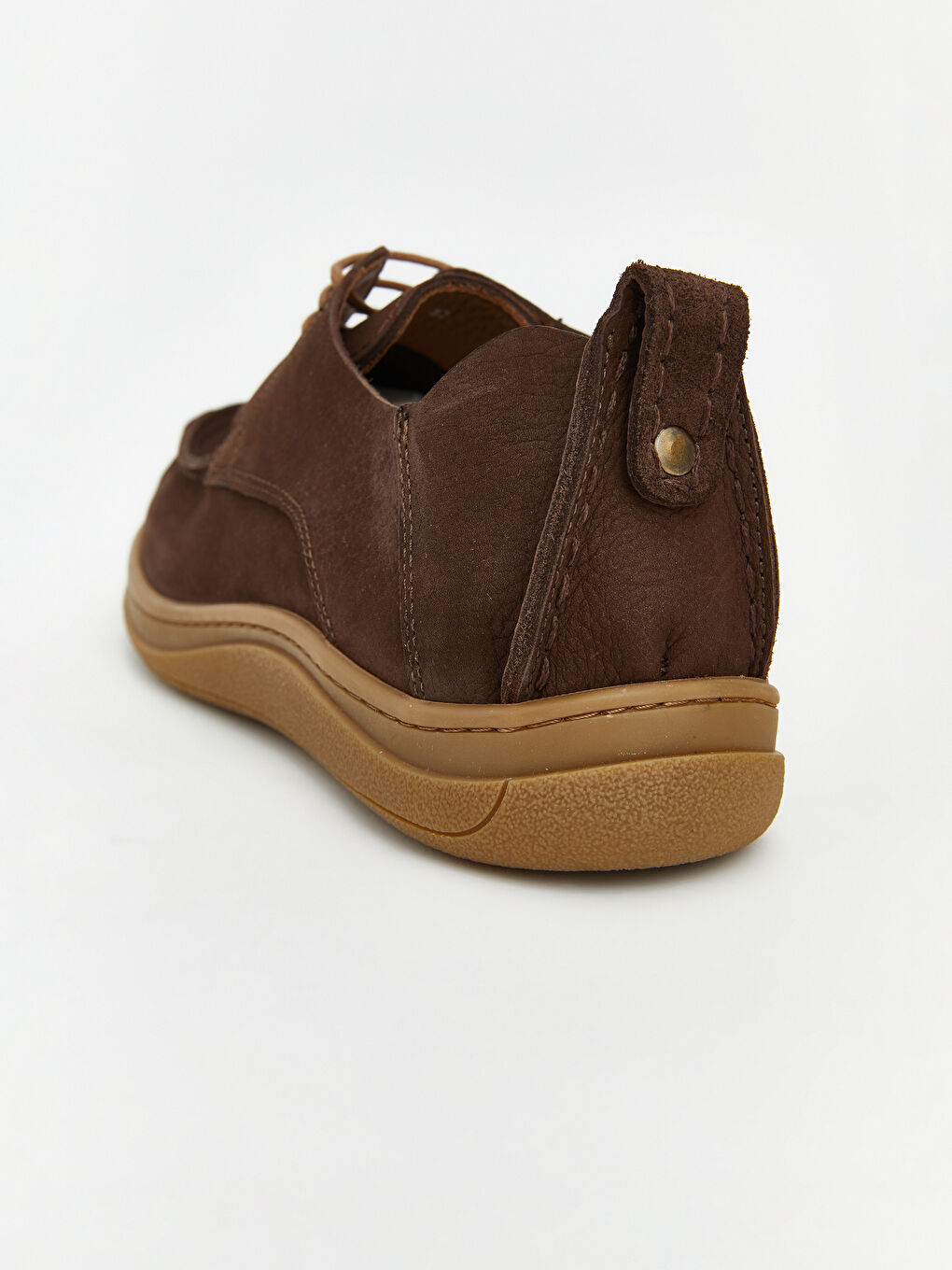 Kahverengi Süet Erkek Klasik Ayakkabı-4