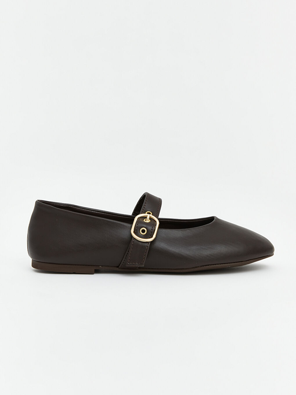 Faux Leather Women's Ballet Flats-1