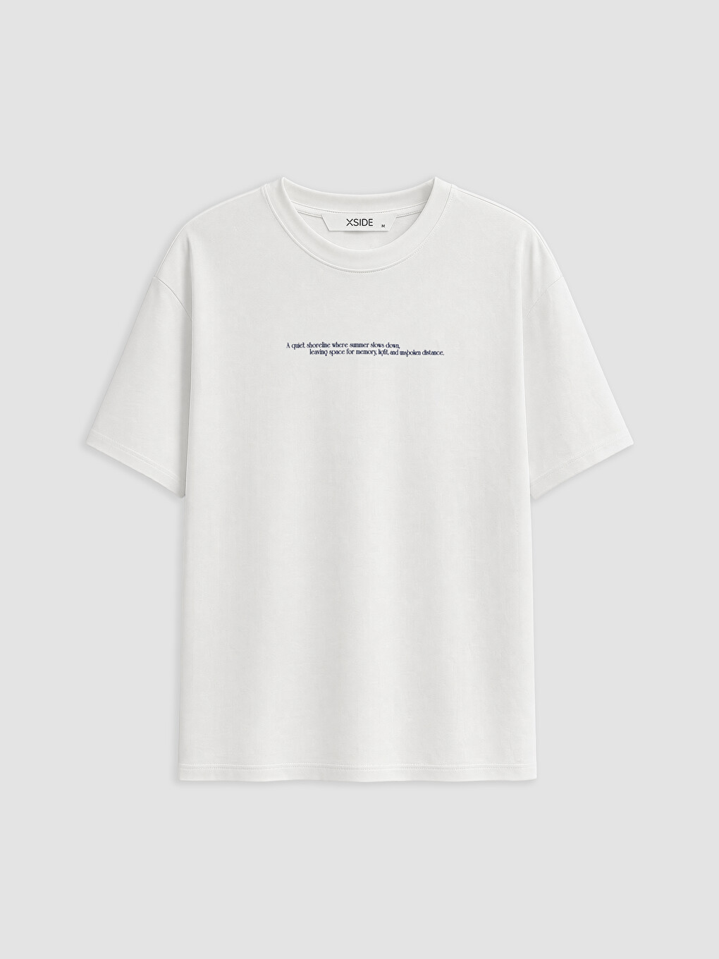 T-shirt Col Rond Imprimé Coupe Décontractée Homme