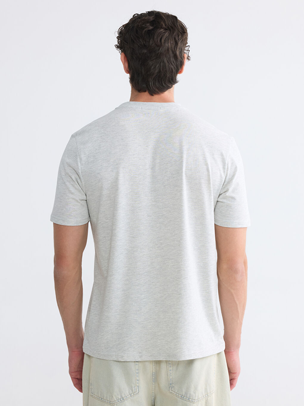 Crew Neck Texas Printed Men's T-Shirt-3