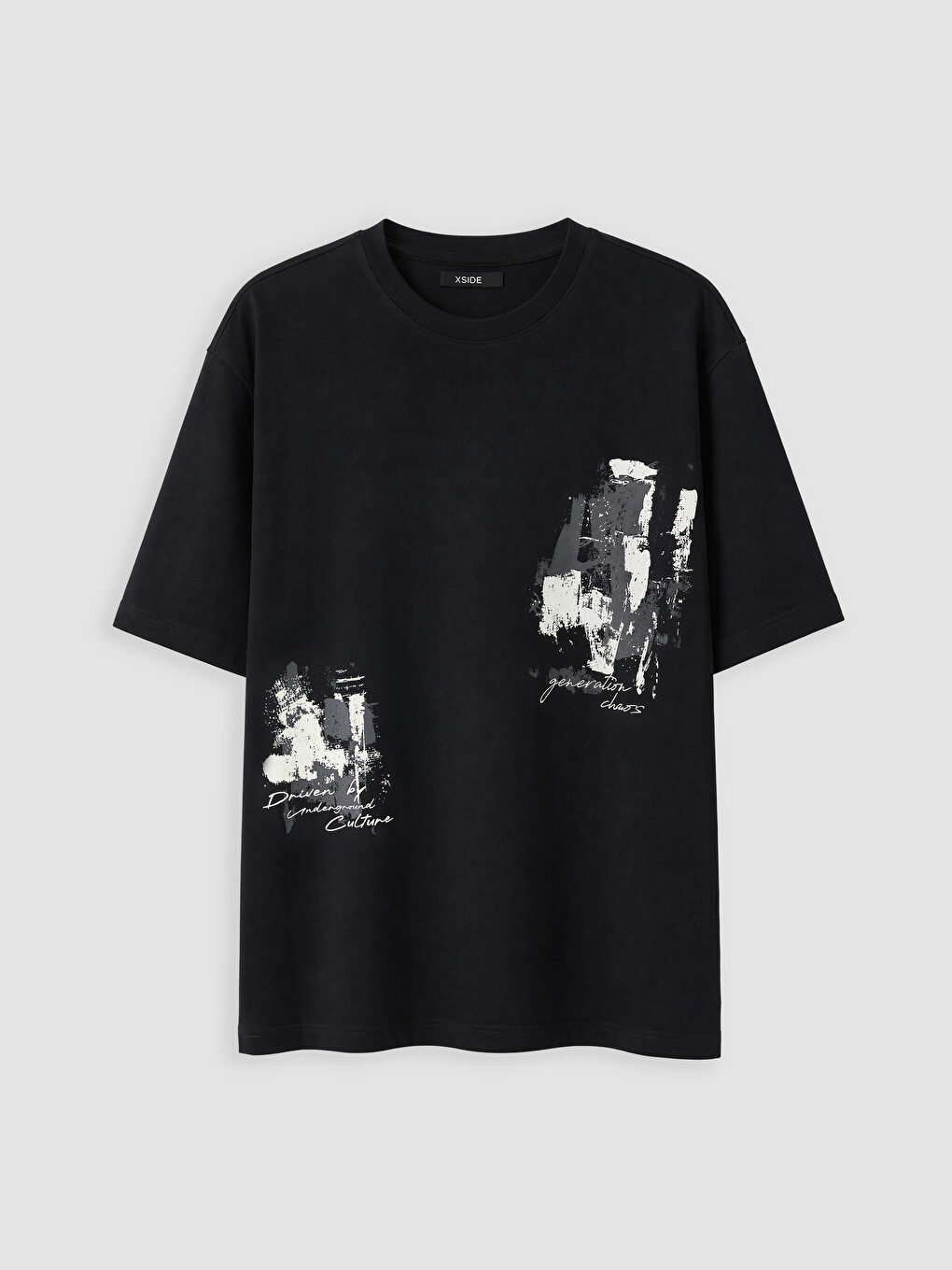 Col Rond Imprimé Homme T-shirt