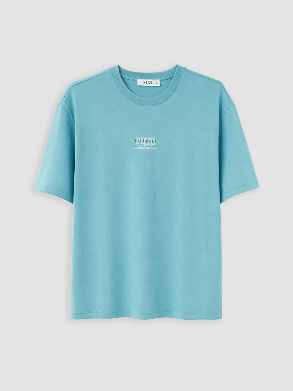T-shirt Homme Imprimé Col Rond Coupe Décontractée-4