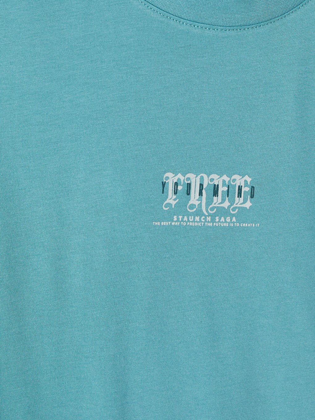 T-shirt Homme Imprimé Col Rond Coupe Décontractée-5
