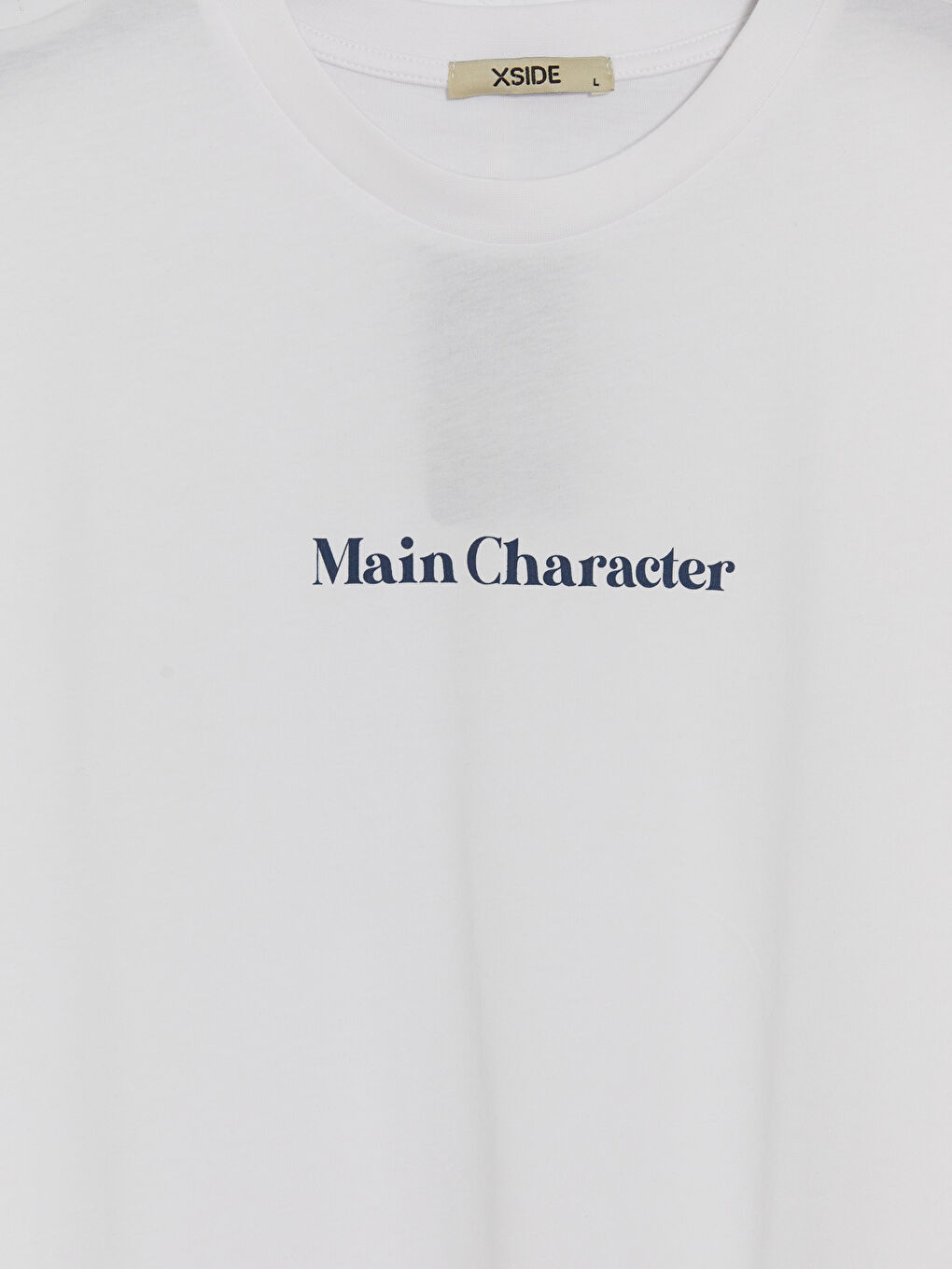 T-shirt imprimé à col rond pour homme-6